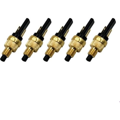 1Pc 6mm Universal Scooter Motor Clutch Switch Plugs Motorcycle Brake Light Tail Light Front Rear Brake Clutch Switch Plug