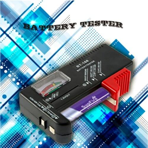 Brand New 1pcs Button Cell Battery AA AAA C D 9V 1.5V Volt Voltage Tester Checker Indicator