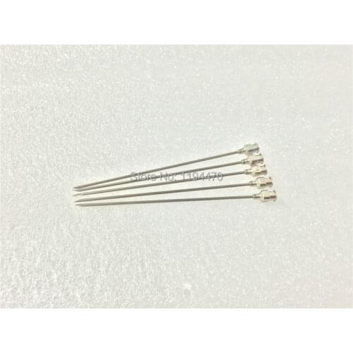10pcs/Lot Stainless Steel 1.6x150mm 16 Guage Dispensing Needle Tip 1.6mm x 150mm Syringe Needle