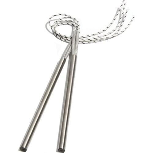 2PCS 12.5mm 320~360mm 316SS Single Head Dual Heating Pipe 110V/220V/380V Tubular Heater 1600W/1700W/1750W/1800W Electric Element