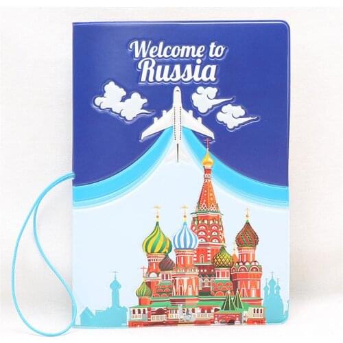 2020 newest popular cartoon Cool passport holders, PVC Leather men and women children travel passport cover 14*9.6cm