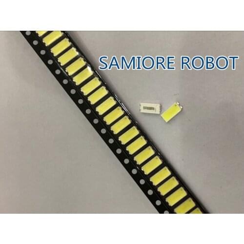 3000pcs For SEOUL Original LED LCD TV Backlight Application LED 7030 Light Beads Cool white High Power 1W 6V 100LM