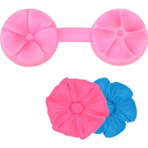 3D Flower Shape Silicone Mold Baking Tool DIY Fondant Cake Decorating Tools Chocolate Confectionery Mold Sugarcraft