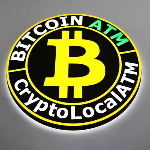 Customized freely double sides lighted solid acrylic round engraving letter sign bright illuminated colours