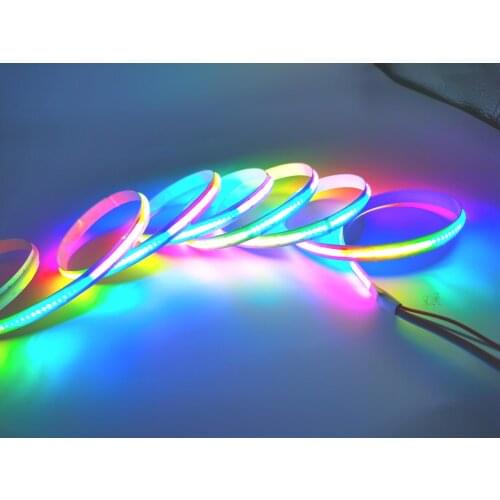 COB Full color LED Strip ;WS2812B Addressable COB Strip Lights ;DC5V SK6812 FOB magic Digital Strip; High Density332 Leds/m