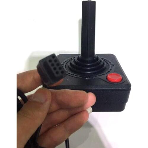 Retro Classic Controller Joystick For Atari 2600 Game Console Rocker System With 4-Way Lever And Single Action Button