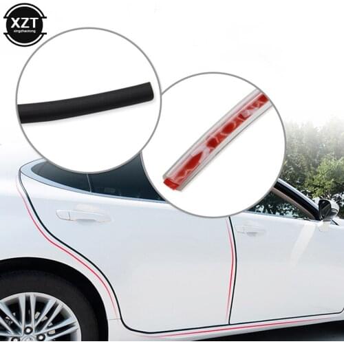 5M/8M/10M U Type Universal Car Door Edge Guards Trim Styling Moulding Protection Strip Scratch Protector For Car Vehicle