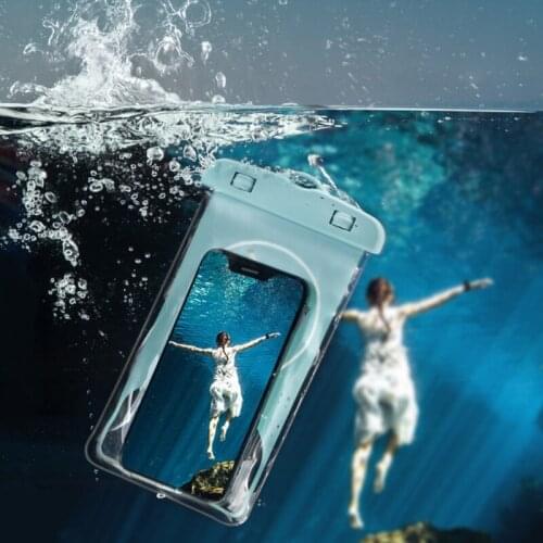 53CC Universal Waterproof Pouch Underwater Case Cute Phone Sealable Touch Screen Swimming Waterproof Bag-Dudu Bear