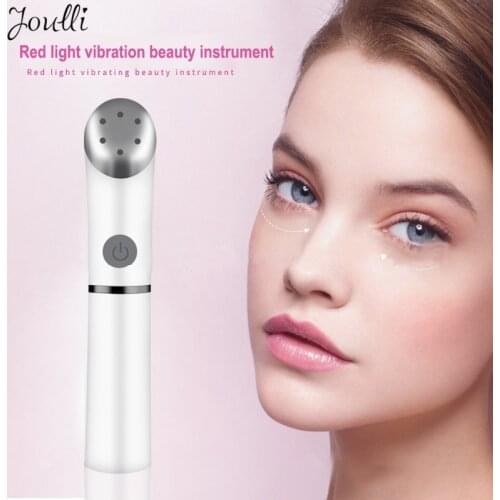 Vibrating Eye Massage Device Negative Ion Photon Therapy Wrinkles Removal Anti-Aging Massager Beauty Machine Eye Skin Care Tools