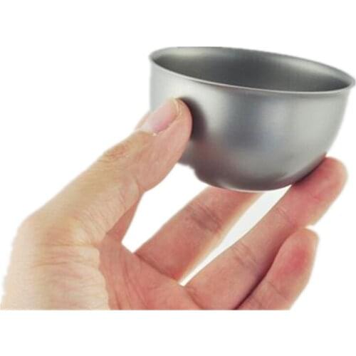 Pure Titanium Wine Cup Titanium Water Cup Health Titanium Alloy Kung Fu Tea Cup Tea Bowl Portable Outdoor Titanium Wine Cup