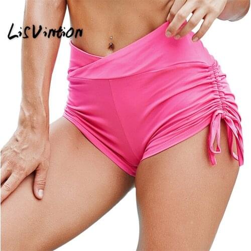 Women Fitness Jogging Clothing Summer Running Sexy Leggings High Waist Sports Short Pants