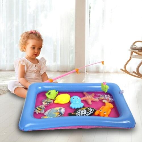 1 Set Kids Educational Toys Magnetic Fishing For Childrens Games Boys Girls Bathroom Bathing Water Summer Beach Swimming Pools