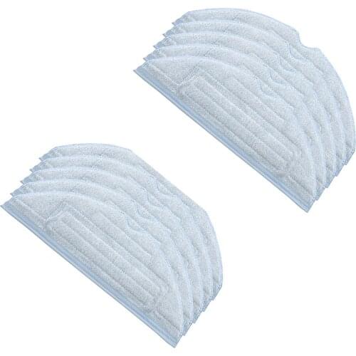 2/5/10pcs Replacement Rag Cloth Mop Cleaning Pad for Roborock T7S/ T7S PLUS/S7 Vacuum Cleaner Mop Cloths