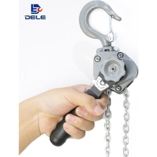 250kg Mini Aluminum Chain Lever Block Lever Hoist