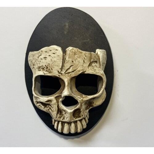 Home Decor Candle Holders Skull Decoration Accessories Wall Hanging Candlestick Halloween Decorative Creative Room Ornament