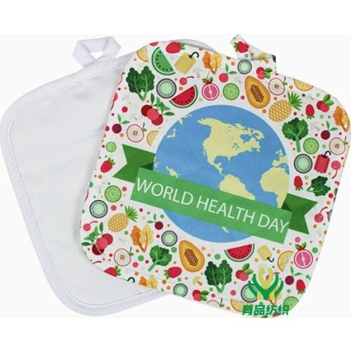 Free Shipping 10pcs/lot New style Sublimation Blank Heat insulation eat mat For Sublimation INK Print DIY Gifts 20x20cm