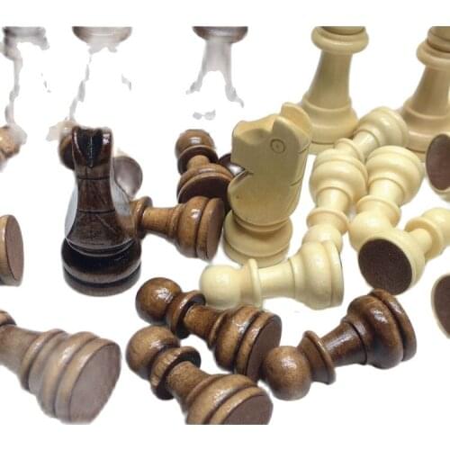 Wooden International Chess Set wooden Chess Board games Checkers Puzzle game engaged Birthday gift For kids chess board