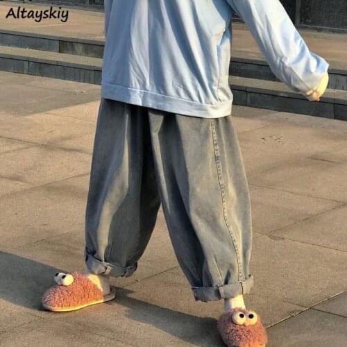 Jeans Women Wide Leg Trousers Cozy Fashion New Popular Leisure Simple Vintage Chic All-match Korean Style Loose Retro Harajuku