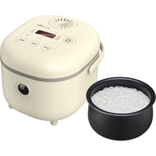 Bear Rice Cooker 2L Mini Small Capacity Smart Appointment Timing Heat Preservation Rice Steamer Rice Cooker