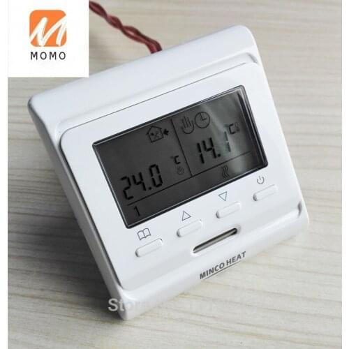 M6.716 220V 16A LCD Programmable Heating Cable Controller Electric Digital infrared Warm floor thermostat