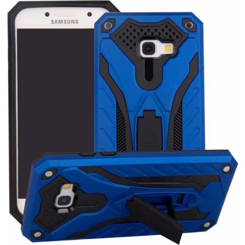 For Samsung Galaxy A3 A5 A7 J3 J5 J7 2016 2017 EU Armor Shockproof Military Silicone Case A51 A71 A50 A70 stand TPU Cover Coque