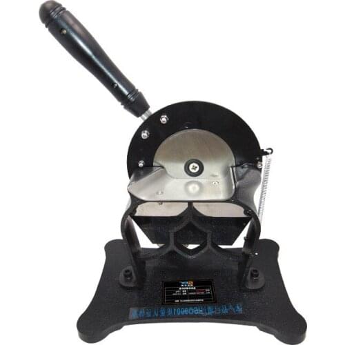 Manual Chinese medicine slicing machine adjustable manual medicine knife herb ginseng and other slicing cutter machines