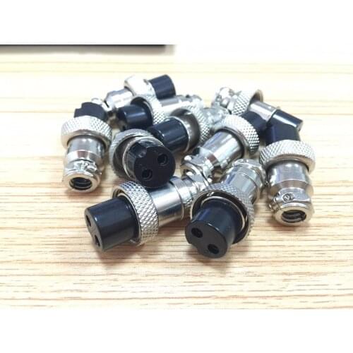 XLR 3 holes 2 holes female XLR plug/connector 3Pins 2Pins female connector can be weld for DIY E-bike battery charger spare part