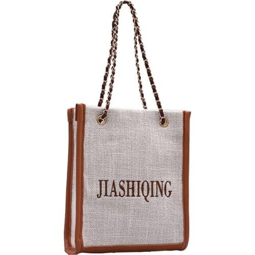 Women bags 2020 canvas shoulder bag fashion channels handbags mystic messenger black boho chain fake designer luxury clear purse