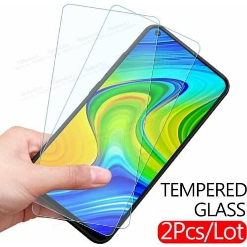 2pcs protective Glass redmi note 9 Glass For xiaomi redmi note 9s note9 pro redmy 9a 9c redmi9 a c screen protector safety Film