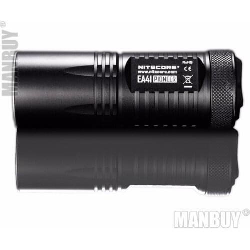 2020 NITECORE EA41 1020LMs XM-L2 U2 LED Flashlight Camping Outdoor Hiking Cave Rescue Portable Mini Tactical Torch Free Shipping