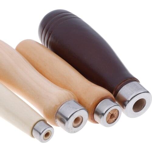 3pcs Ergonomic Tool File Handle Polishing Rust Proof Home Jewellery Accessories Parts Machinists Easy Use Wood Replacement