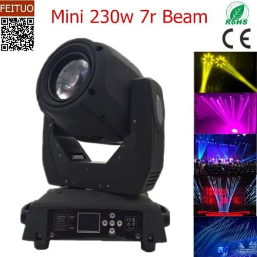 4pcs/lot Sharpy Beam 7r 230w Mini Moving Head Light Clay Paky Stage Party Light Effects Lumiere Spot Beam Light for Disco Party