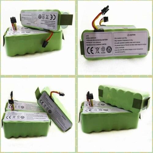 NEW NI-MH 14.4V 3500mAh for panda X500 X600 Battery High quality Battery for Ecovacs Mirror CR120 Vacuum cleaner 6PCS / lot
