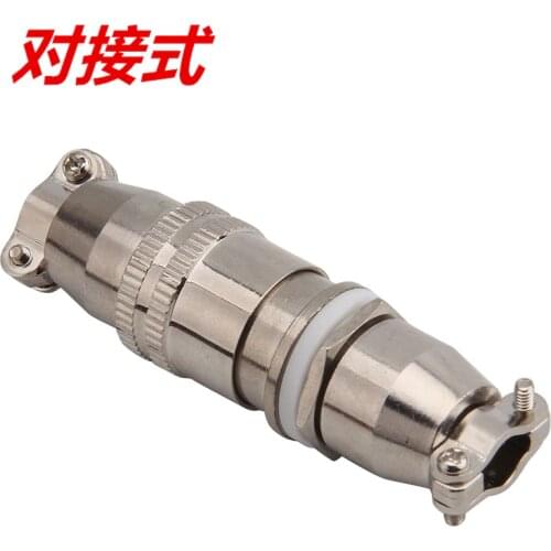 XS12 Aviation Plug Socket 12mm 2 3 4 5 Pins Connector Docking Type