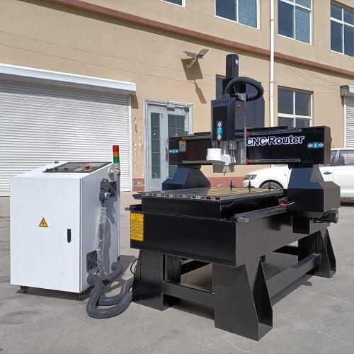 Small Business Use 900*600mm 4 Pcs Auto Tool Changer CNC Router Mini Milling Machine For Aluminum Engarving