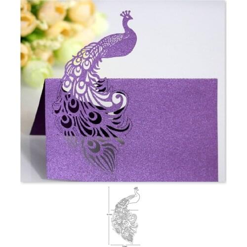 Beauty Peacock Metal Cutting Dies Stencils 2020 New Craft Die Cut for DIY Scrapbooking Album Paper Card