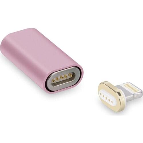 Magnetic USB Micro Female to iPhon Male Connector Converter USB Micro Female Magnet Phone Adapter