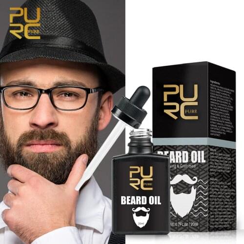New PURC Beard Oil Nourishing & Groomed Moisturizes Beard Eliminates Itching and Anti-Dandruff Beard Oil