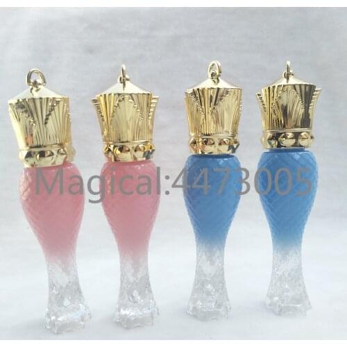 20/50pcs 5ML Empty Cosmetic Carrot Wand Shaped Lipstick/Mascara Bottle, Colored Mermaid Wands Lip Gloss/Eye Serum/Eyelashes Tube