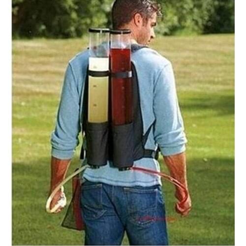 6L Backpack Dual Dispenser Beer Drink Liquid Shot Pump Gun PUB Beer Kit 6L Top Quality