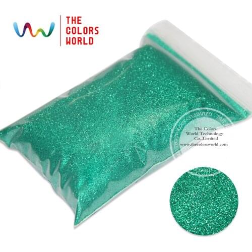 TCP08 Pearlescent Green Colors 0.2MM Size Solvent Resistant Nail Glitter Nail Gel Nail Polish Nail Art Decoration Body Glitter