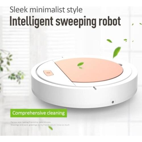 3in1 Smart Sweeping Machine Robotic Automatic Vacuum Cleaner USB Charging Mute Mopping Floor Machine Household Cleaning Supplies