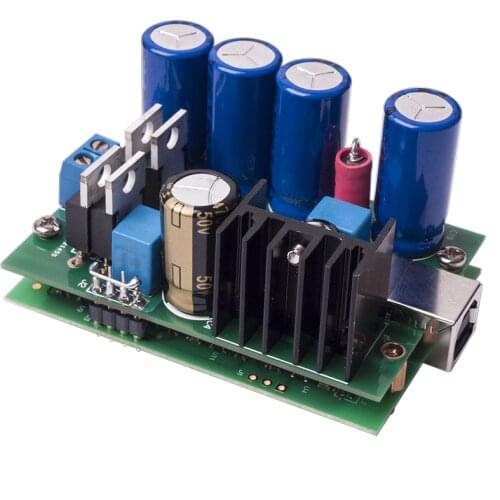 Combo384 high-end version USB base board (2 Crystek CCHD-957 ultra-low noise clocks) + LT3042 high-precision power supply