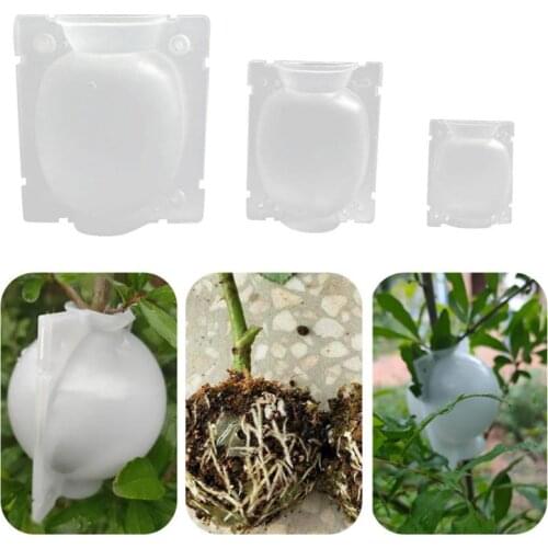 Plant Rooting Device High Pressure Propagation Ball Box Growing White For Garden Plant High-pressure Propagation Box S/M/L