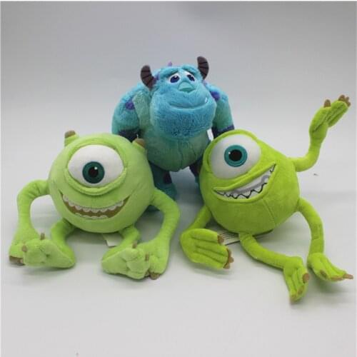 1piece 20cm Monsters University Mike Wazowski Sulley Sullivan Plush Toys plush Toys For Best kids gift