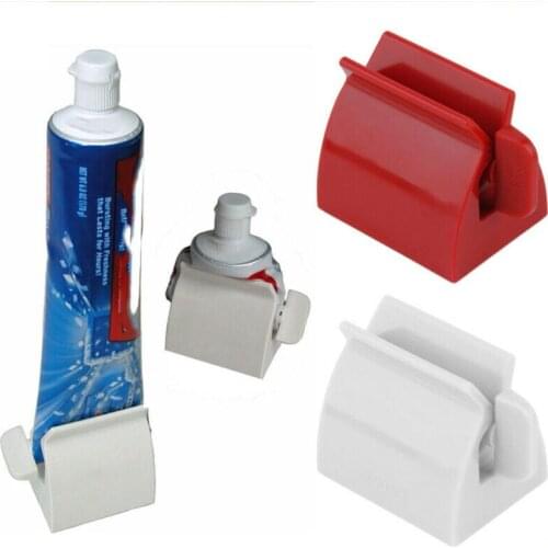 1PC Rolling Tube Toothpaste Squeezer Dispenser Toothpaste Seat Holder Stand Roller Bathroom Set Accessories