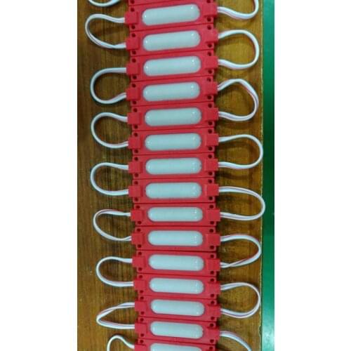 1000pcs 2W Injection led COB module 6 led DC12V outside board Advertising led background Letter light warm white/red/blue/Green