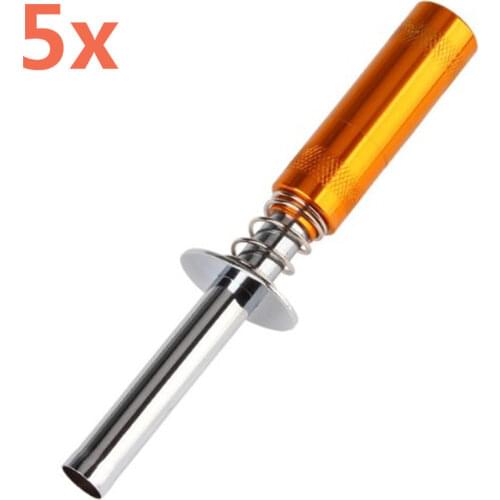 5pcs /Lot Glow Plug Igniter Ignition Starter For Gas Nitro Powered RC Cars 1/10 Buggy Monster Trucks Engine Parts HSP 80103