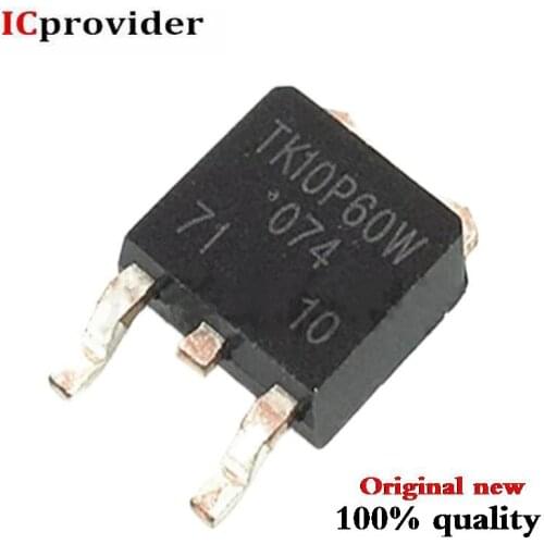 50PCS TK10P60W 10P60 TO-252 IC