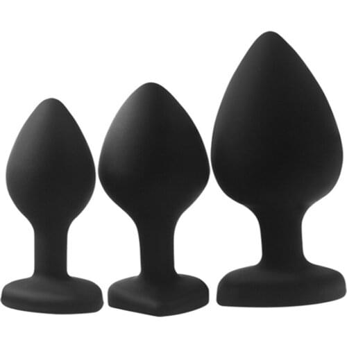 Anal Plug Butt Sex Toys for Women Men Soft Silicone Prostate Massager Adult Gay Products Sex Shop